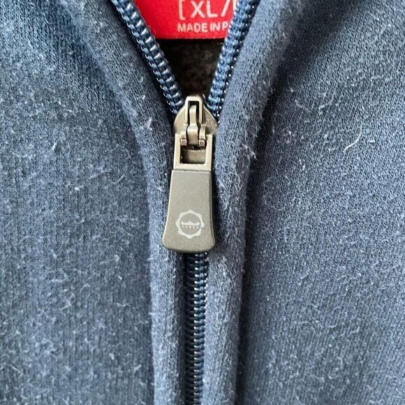 Franchise Club NCAA Michigan Wolverines Avalanche Fleece Jacket Dark Blue $125 X - Picture 9 of 11